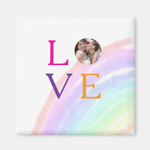 REGENBOOG FOTO BRIEF PRIDE LGBTQ CADO'S AANPASBAAR MAGNEET