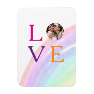 REGENBOOG FOTO BRIEF PRIDE LGBTQ GAVEN AANPASBAAR MAGNEET