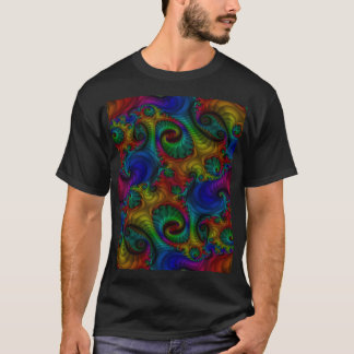 Regenboog fractaal Shirt