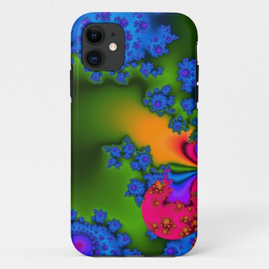 regenboog fractal Case-Mate iPhone case (Achterkant)