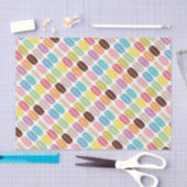 Regenboog Franse Macarons Patroon Tissuepapier (Craft)