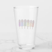 Regenboog Frozen pop Parade Glas (Achterkant)
