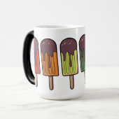 Regenboog Frozen pop Parade Magische Mok (Voorkant links)
