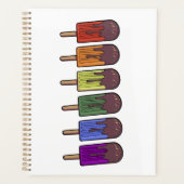 Regenboog Frozen pop Parade Planner (Voorkant)