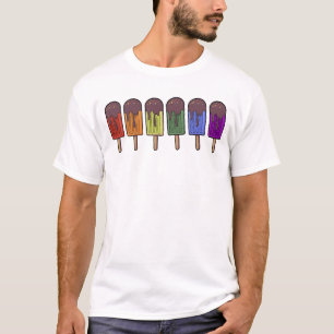 Regenboog Frozen pop Parade T-shirt