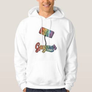 Regenboog Gamer Vector T-shirt Ontwerp_1