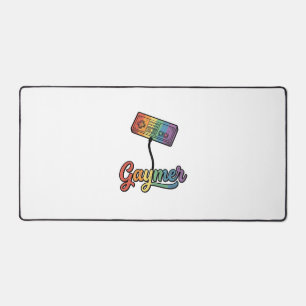 Regenboog Gamer Vector T-shirt Ontwerp_1 Bureaumat