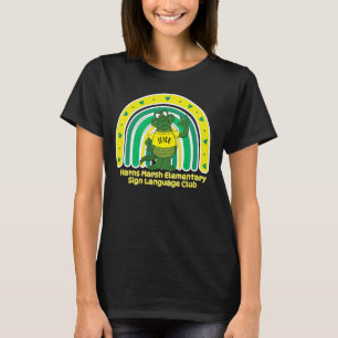 Regenboog Gebarentaal T-shirt