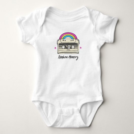 Regenboog Geheugen Romper (Voorkant)