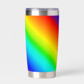 Regenboog Geïsoleerde Drinkbeker (Achterkant)