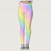 Regenboog, gekleurd voor pasta's leggings (Voorkant)