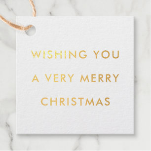 Regenboog gekleurde achtergrond Merry Christmas Go Bedankjes Labels