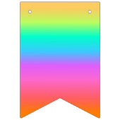 Regenboog Gelukkige Verjaardag Bunting Flag Banner (Eerste vlag)