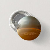 Regenboog Genesis Schriftuur Bijbelvers Ronde Button 3,2 Cm (Voorkant /achterkant)