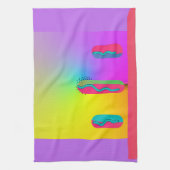 Regenboog Geo Mix Theedoek (Verticaal)
