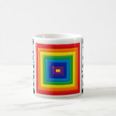 Regenboog Geometrisch Koffiemok (Center)