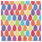 Regenboog geometrisch patroon stof (Close Up)