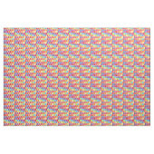 Regenboog geometrisch patroon stof (Yard (91,4 cm))