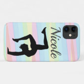  REGENBOOG GEPERSONALISEERDE GYMNASTIEK Case-Mate iPhone CASE (Achterkant (horizontaal))