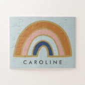  regenboog - Gepersonaliseerde naam Kinder Legpuzzel (Horizontaal)