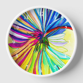 Regenboog gerbera kleurrijke bloem