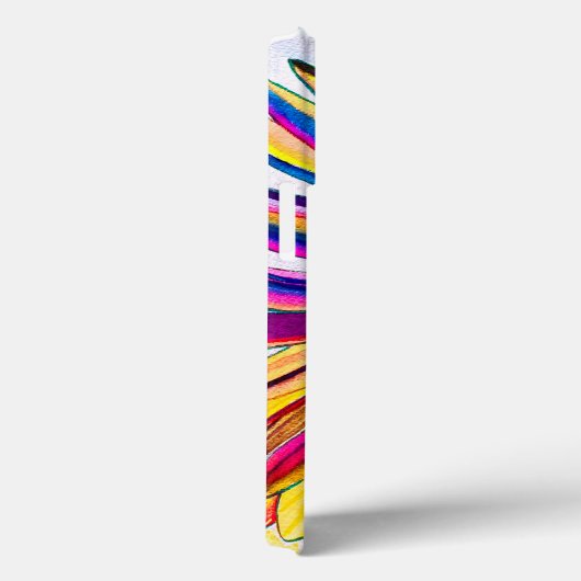 Regenboog gerbera kleurrijke bloem Case-Mate iPhone case (Achterkant / Rechts)