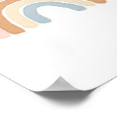 Regenboog Geslacht Neutrale Baby zenuwcel Poster (Hoek)