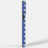 Regenboog Gestreept Hart Patroon Pastel Blauw lief Case-Mate iPhone Case (Achterkant / Rechts)