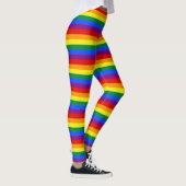 Regenboog Gestreept Leggings (Rechts)