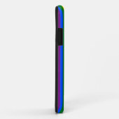 Regenboog Gestreept Met Monogram Case-Mate iPhone Case (Achterkant/rechts)