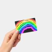 Regenboog getekend badge (Handheld)