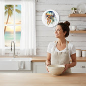 Regenboog getijden kwal: Waterverf Art Grote Klok