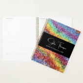 Regenboog glitter 2024 planner (Display)