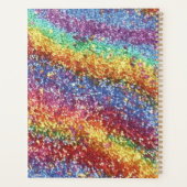 Regenboog glitter 2024 planner (Achterkant)