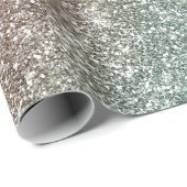 Regenboog Glitter Cadeaupapier (Rol Hoek)