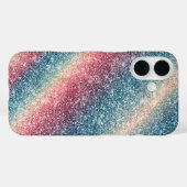 Regenboog Glitter Case-Mate iPhone Case (Achterkant (horizontaal))
