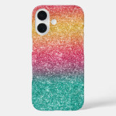 Regenboog Glitter Case-Mate iPhone Case (Achterkant)