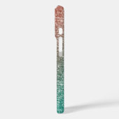Regenboog Glitter Case-Mate iPhone Case (Achterkant / Links)