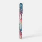 Regenboog Glitter  iPhone 16 Hoesje (Rechterkant)