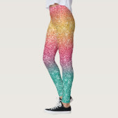 Regenboog Glitter Leggings (Links)