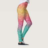 Regenboog Glitter Leggings (Rechts)