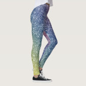 Regenboog Glitter Leggings (Rechts)