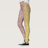 Regenboog Glitter Leggings (Links)