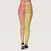 Regenboog Glitter Leggings (Achterkant)