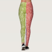 Regenboog Glitter Leggings (Achterkant)