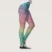 Regenboog Glitter Leggings (Rechts)