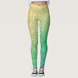 Regenboog Glitter Leggings