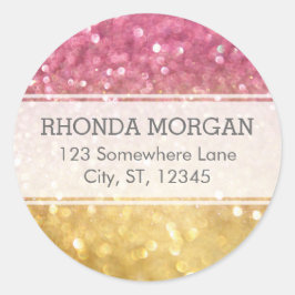 Regenboog Glitter Stickers