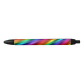 Regenboog Glitter Stripes Pen (Voorkant)