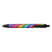 Regenboog Glitter Stripes Pen (Achterkant)